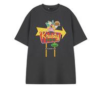 The Simpsons Krusty Burger Maglietta Maniche Corte Uomo