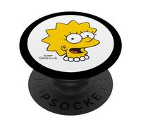 The Simpsons Lisa Simpson Face PopSockets PopGrip Intercambiabile