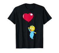 The Simpsons Maggie Heart Balloon Valentine's Day Maglietta