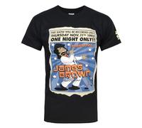 The Simpsons - Maglietta con James Brown One Night - Uomo (NS4018)