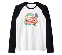 The Simpsons Marge Simpson Season's Greetings Christmas Maglia con Maniche Raglan