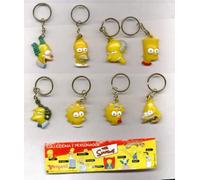 THE SIMPSONS Set 8 MINI Figure RITRATTI 3d PORTACHIAVI ORIGINALI Vergani