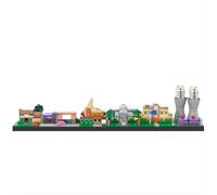The Simpsons Stile Lego MOC BrickHeadz Building Blocks Homer Bart Action Figure