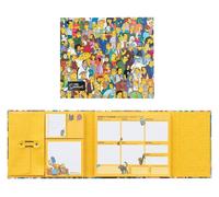 The Simpsons Weekly Planner With Sticky Notes 19 X 17 Cm Grupo Erik