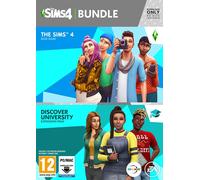 The Sims 4 Plus Discover University Bundle (PC Code in Box) [Edizione: Regno Unito]