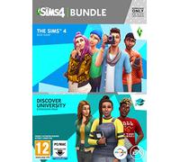The Sims 4 Plus Discover University Bundle (PC Code in Box) [Edizione: Regno Unito]