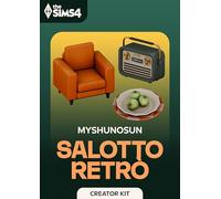 The Sims 4 Salotto Retrò Kit (CK 02) PCWin | Italiano Standard | Codice EA App per PC