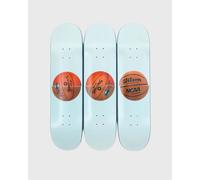 The Skateroom Three Ball 50/50 Tank (Two Spalding Dr. J Silver Series, Wilson Supershot) Skateboard men Home deco blue in taglia:ONE SIZE