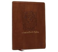 The Sketchbook Bible: The Complete Bible With Hundreds of Illustrations, Nkjv, Brown Leathersoft, Red Letter, Comfort Print