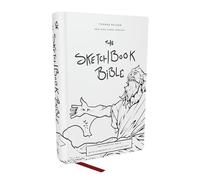 The Sketchbook Bible: The Complete Bible With Hundreds of Illustrations, Nkjv, Hardcover, Red Letter, Comfort Print
