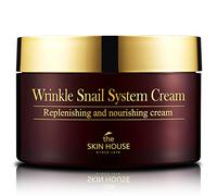 THE SKIN HOUSE since 1979 Crema antirughe Snail System (3,38 once liquide / 100 ml), antirughe, antietà, crema idratante alla bava di lumaca, elasticità della pelle, crema viso notte