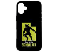 The Skinwalker Utah State American Funny Cryptid Custodia per iPhone 16 Plus