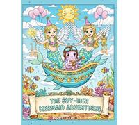 THE SKY-HIGH MERMAID ADVENTURES: word search & colouring book for kids