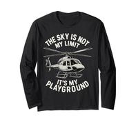 The Sky Is Not My Limit It's My Playground Maglia a Manica