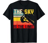 The Sky Is The Limit Tee Gift Unisex T-Shirt Black 3XL