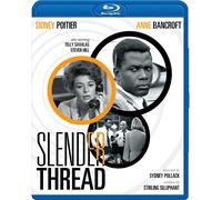 The Slender Thread (Blu-ray) Sidney Poitier Anne Bancroft Telly Savalas
