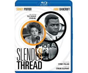 The Slender Thread (Blu-ray) Sidney Poitier Anne Bancroft Telly Savalas