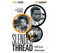 The Slender Thread (DVD) Sidney Poitier Anne Bancroft Telly Savalas Edward Asner