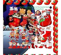 The Slumbering Secret of the Scarlet Sock | Christmas Coloring Book: A Christmas Eve Dream with Pipkin Mouse