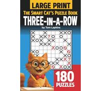 The Smart Cat’s Puzzle Book. THREE-in-a-ROW