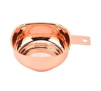 The Smart Choice - Imbuto quadrato riutilizzabile in acciaio inox, perfettamente progettato per l'inscatolamento domestico (oro rosa)