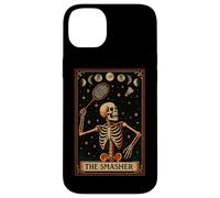 The Smasher Badminton Player Tarocchi Scheletro Witchy Moon Custodia per iPhone 14 Plus