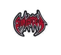 The Smashing Pumpkins Sinister Death - Toppa in metallo ricamata con ferro da stiro