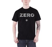 The Smashing Pumpkins T Shirt Zero Band Logo Ufficiale Uomo Nero Size S