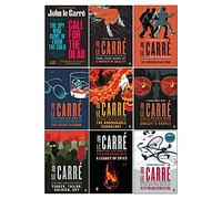 The Smiley Collection 9 Books Set By John Le Carré (Call For The Dead,A Murder Of Quality,The Spy Who Came in from the Cold,Looking Glass War,Tinker Tailor Soldier Spy,Honourable Schoolboy & More)