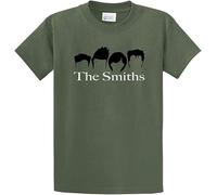 The Smiths Custom Logo T-Shirt Retro Band 80'S Rock Post Punk Wave Morrissey Tee
