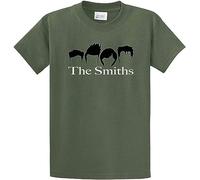 The Smiths Custom Logo T-Shirt Retro Band 80'S Rock Post Punk Wave Morrissey Tee Green XL