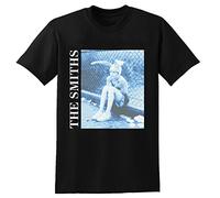 The Smiths Mens T-Shirts Short Sleeve O-Neck Cotton Unisex Crewneck Tee Shirt Black S