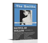 The Smiths - Poster su tela con scritta "Hatful of Hollow", decorazione classica, impermeabile, con sbiadimento, universale, idea regalo per amici e insegnanti, 20 x 30 cm, stile cornice
