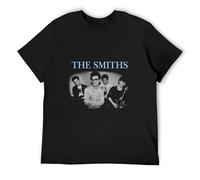 The Smiths Vintage Mens T-Shirt The Smiths Music Band Black Shirt Black L