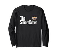 The Smorefather Funny Smores Smores Sweet Treat Lover Maglia a Manica