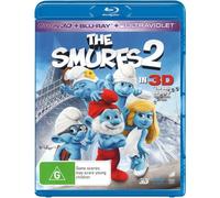 The Smurfs 2 (3D Blu-ray/Blu-ray/UV) (Blu-ray)