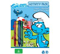 The Smurfs: Activity Pack - 2 DVDs, Crayons and Activity Pad (DVD)