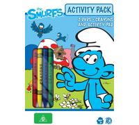 The Smurfs: Activity Pack - 2 DVDs, Crayons and Activity Pad (DVD)