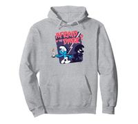 The Smurfs Afraid of the Dark Halloween Retro Cartoon Felpa con Cappuccio