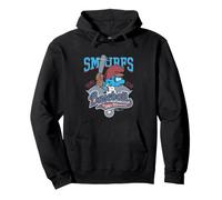 The Smurfs Baseball Home Run Smurf Coach Felpa con Cappuccio