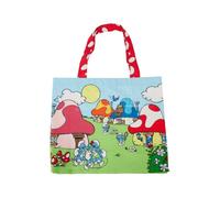 Merchandising Smurfs (The): Loungefly - Village Life Canvas Tote Bag
