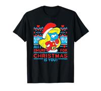 The Smurfs Christmas Ugly Sweater Maglietta