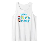 The Smurfs Classic Character Grid Classic Cartoon Canotta