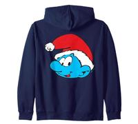 The Smurfs Classic Santa Christmas Hat Felpa con Cappuccio