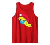 The Smurfs Classic Smurfette Santa Hat Canotta