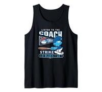 The Smurfs Coach Strike Go Blues Baseball Canotta