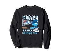 The Smurfs Coach Strike Go Blues Baseball Felpa