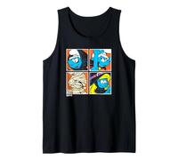 The Smurfs Halloween Dress Up Pop Art Retro Cartoon Canotta