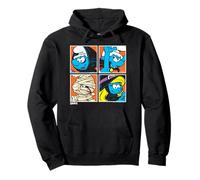 The Smurfs Halloween Dress Up Pop Art Retro Cartoon Felpa con Cappuccio
