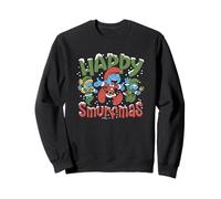 The Smurfs Happy Smurfmas Christmas Felpa
